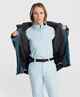 O'NEILL LADIES APLITE PLUS SNOW JACKET - BLUE TRIANGLE IKAT
