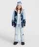 O'NEILL GIRLS ORIGINALS SNOW JACKET - BLUE TRIANGLE IKAT
