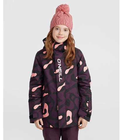 O'NEILL GIRLS ORIGINALS SNOW JACKET - BLACK ACTIVE INK