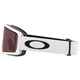 OAKLEY TARGET LINE SNOW GOGGLE - L - MATTE WHITE / DARK GREY