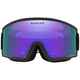 OAKLEY TARGET LINE SNOW GOGGLE - M - MATTE BLACK / VIOLET IRIDIUM