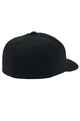 NIXON DEEP DOWN ATHLETIC FLEX FIT CAP - BLACK / RED