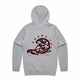 NGARU TOA OG PANGO HOODY - GREY / BLACK