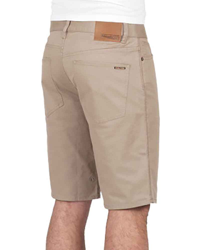 MENS SOLVER LITE 5 POCKET SHORT BEIGE MensBottoms