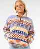 RIPCURL LADIES SAN CARLOS POLAR FLEECE - MULTI