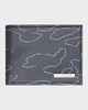 QUIKSILVER FRESHNESS WALLET - BLACK CAMOSTROKES