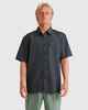 QUIKSILVER MENS CENTINELA 4 S/S DRESS SHIRT - BLACK