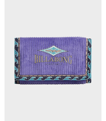 BILLABONG SINCE 73 WALLET - PURPLE ASH