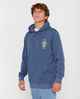 RIPCURL MENS SEARCH ICON HOODY - BLUEFIN