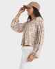 ROXY LADIES KERLINA TIE TOP - CLOUD DANCER