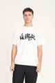 HUFFER MENS BLOCK TEE - ITCHING - CHALK