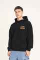 HUFFER MENS BLOCK HOOD - M.H - BLACK