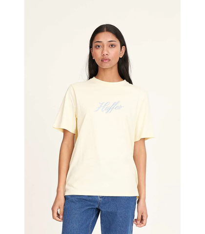 HUFFER LADIES CLASSIC TEE - RALLY - BUTTER