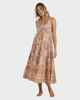 BILLABONG LADIES JUST FOR YOU SHINE ON MIDI DRESS - SUNTONE