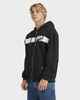 QUIKSILVER MENS TILT PANEL ZIP HOODY - BLACK