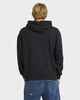 QUIKSILVER MENS TILT PANEL ZIP HOODY - BLACK