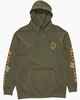 SALTY CREW MENS TENTACLES HOODY - DUSTY OLIVE