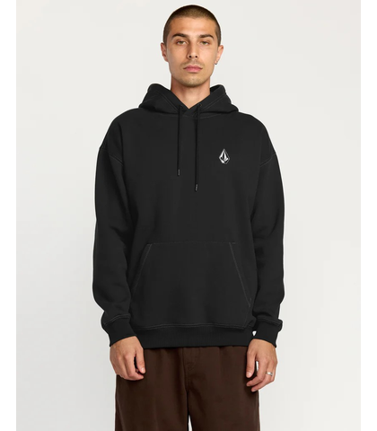 VOLCOM MENS SKIDDER HOODY - BLACK