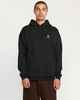 VOLCOM MENS SKIDDER HOODY - BLACK