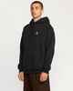 VOLCOM MENS SKIDDER HOODY - BLACK