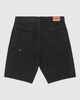 QUIKSILVER MENS AQUA CULT DEMIN SHORTS - BLACK