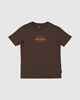 QUIKSILVER BOYS THE VOID S/S TEE - CHOCOLATE