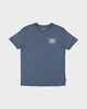 BILLABONG GROMS DOUBLE SPREAD S/S TEE - STEEL BLUE