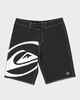 QUIKSILVER MENS CIRCUT 21'' BOARDSHORT - BLACK
