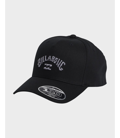 BILLABONG MENS ARCH FLEXFIT SNAPBACK CAP - BLACK