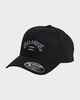 BILLABONG MENS ARCH FLEXFIT SNAPBACK CAP - BLACK