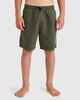 BILLABONG BOYS ALL DAY OVERDYE LAYBACK BOARDSHORT - DARK MILITARY