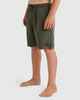 BILLABONG BOYS ALL DAY OVERDYE LAYBACK BOARDSHORT - DARK MILITARY
