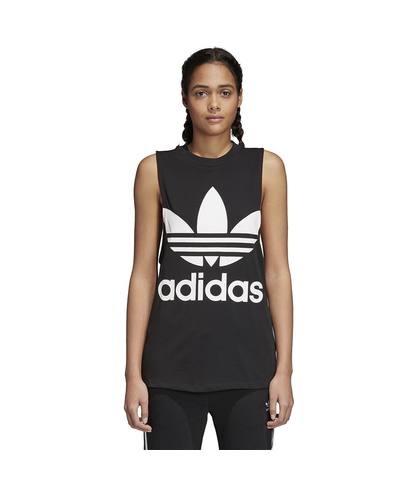 ADIDAS LADIES TREFOIL TANK - BLACK