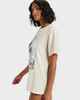 ROXY SUNNY OVERSIZE STONE WASH TOP - PARCHMENT