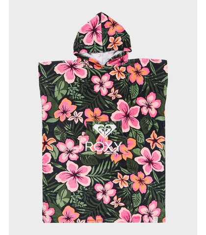 ROXY GIRLS STAY MAGICAL PRINTED HOODED TOWEL - FEARLESS FLOARL