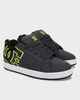 DC BOYS COURT GRAFFIK SHOE - GREY / BLACK / WHITE