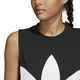 ADIDAS LADIES TREFOIL TANK - BLACK