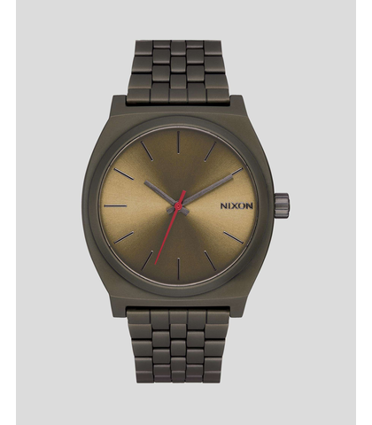 NIXON TIME TELLER WATCH - DARK OLIVE 