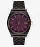 NIXON TIME TELLER WATCH - GUNMETAL / BLACKBERRY / GOLD