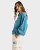 BILLABONG LADIES SURF HIGH KENDALL CREW - DEEP TEAL 