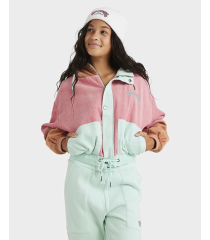 BILLABONG GIRLS TONE SETTER JACKET - MULTI 