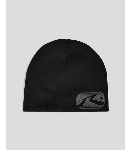RUSTY MENS FLIPSIDE REVERSIBLE BEANIE - BLACK