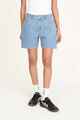 HUFFER LADIES VINTAGE DENIM SHORT - DRIFT BLUE