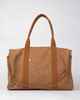 RUSTY LADIES ARIA SUEDE WEEKENDER BAG - TAN