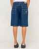 RUSTY LADIES BETHANY BAGGY LOW RISE DENIM JORT - DEEP SEA BLUE