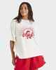 ROXY LADIES CHASER S/S TEE - EGRET