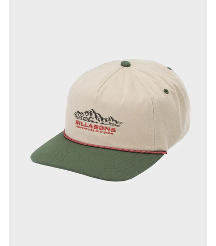 BILLABONG MENS ADIV STRAPBACK CAP - SPRUCE GREEN