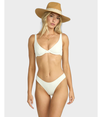 BILLABONG LADIES WANDER OVER RUBY UNDERWIRE BIKINI TOP - SALT CRYSTAL