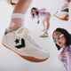 CONVERSE RUN STAR TRAINER LOW - EGRET / BLACK / HONEY