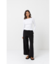 RHYTHM LADIES CLASSIC DRAWSTING PANT - BLACK